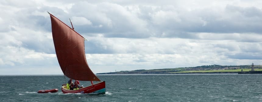 Royal Diadem - Sailing Coble, North East maritime Trust